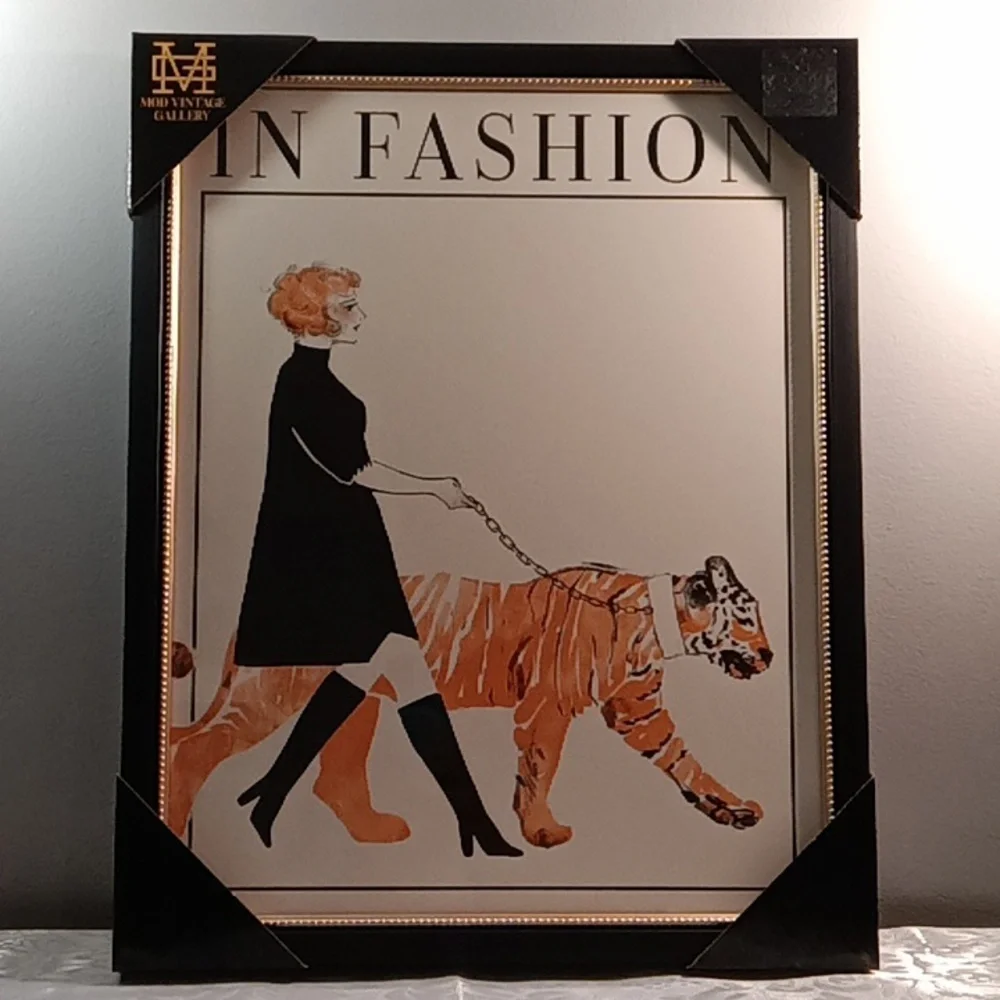 IN FASHION  Lux Wall Art